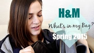 Whats In My H&M Bag Spring 2015 Patricia B