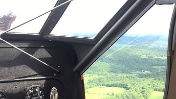 Curtiss Robin N534N airborne over Catskills