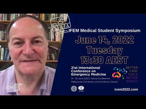 Dr. Nick Jouriles invites you to join the virtual IFEM Medical Student Symposium