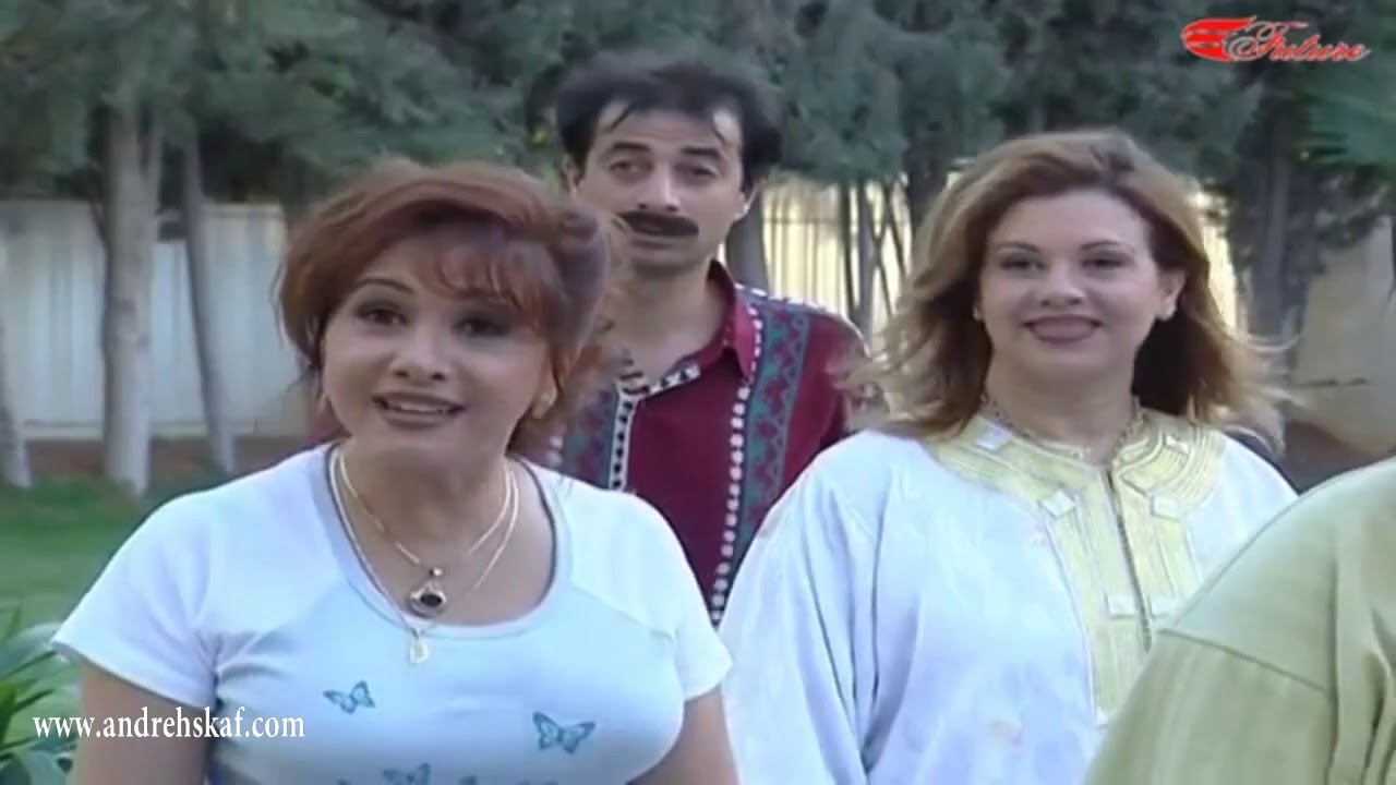 الفصول الاربعة  ـ  لقاء البطل نجيب بصديقه بعد غياب طويل  ـ اندريه سكاف  ـ بسام كوسا