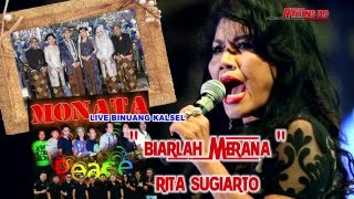 RITA SUGIARTO FEAT MONATA LIVE YOGA & ATRINA - BINUANG KALSEL 2016 - BIARLAH MERANA - MAXTONES PRO