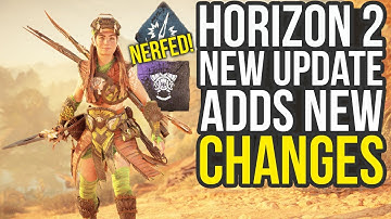 Horizon Forbidden West Update 1.07 Nerfs Skill, Changes Armor & More (Horizon Forbidden West 1.07)