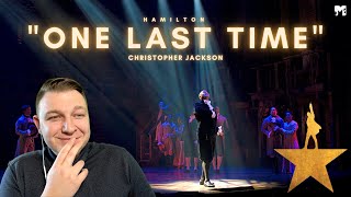 HAMILTON | ONE LAST TIME | Full Performance  Musical Theatre Coach Reacts