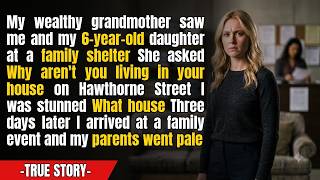 My 6-year-old and me were at a SHELTER when a black sedan arrived… Update