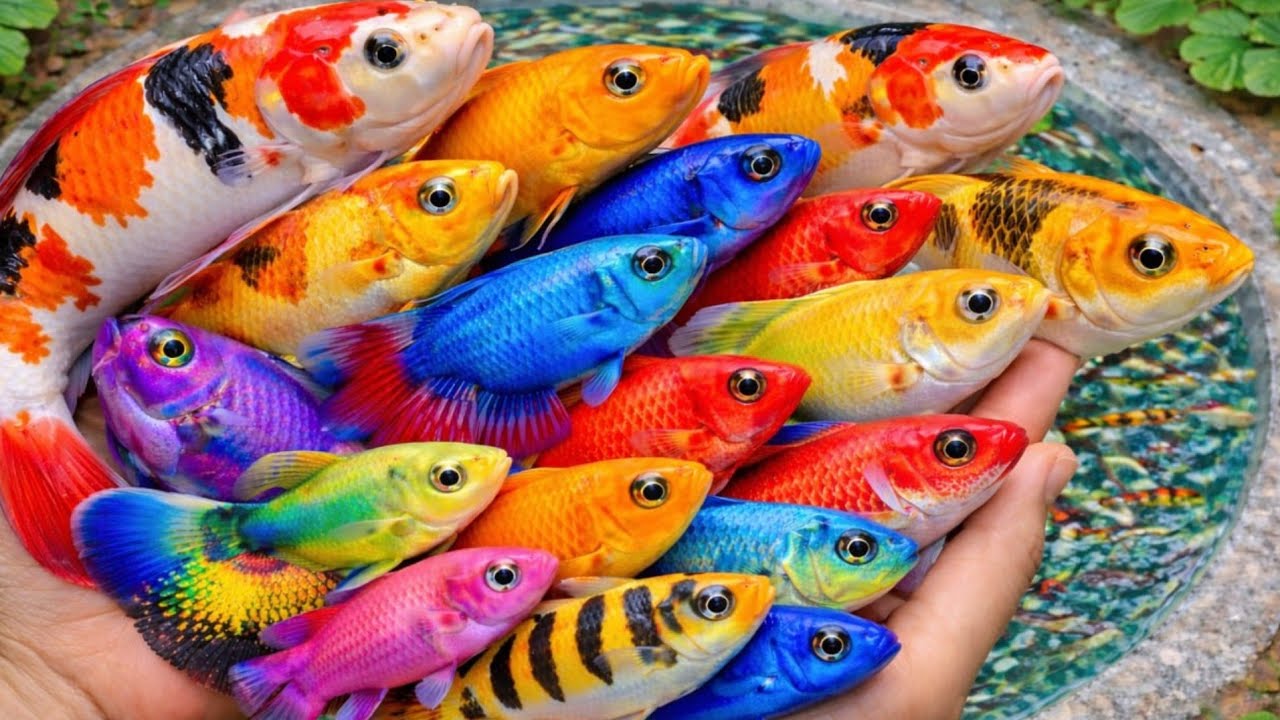 Unbelievable Catch! Stunning Aquarium Fish Found in Nature