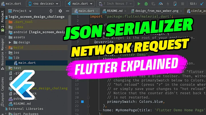 JSON Serializer in Flutter for better network requests