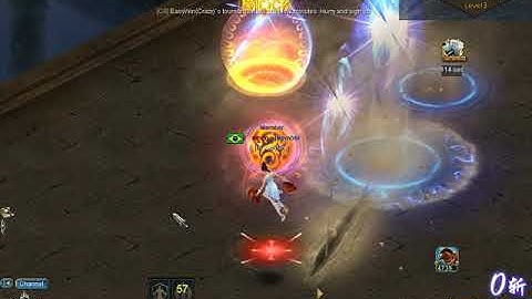 Monk alone fighting two of who use bots in conquer online