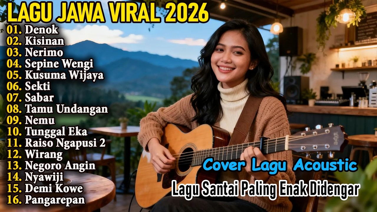 Denok, Kisinan, Sepine Wengi - Lagu Jawa Viral 2026 🎸 Cover Acoustic Santai Paling Enak Didengar