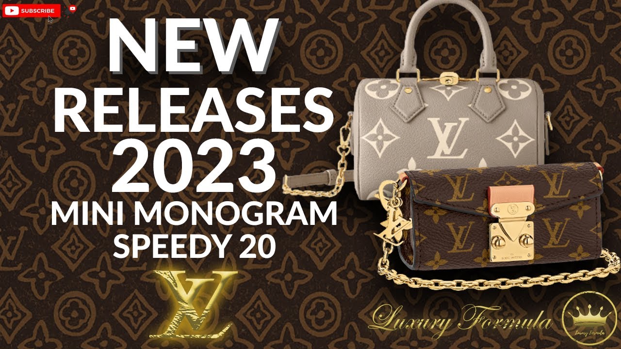 👜 Louis Vuitton New Releases 2023 😮 - Louis Vuitton Speedy 20 & Louis  Vuitton Mini Monogram 