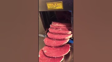 Please contact me if you need steak slicer.#machinery #machine #Food #factory #Cutting #Meat #beef
