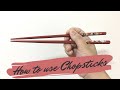 How to properly hold chopsticks | Easiest way