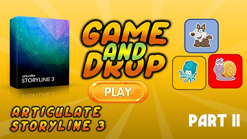 Cara Membuat Game Drag & Drop di Articulate Storyline Part II