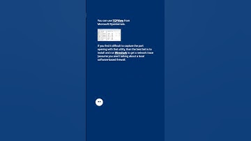 Windows tool to find out which port an app is trying to use? #shorts
