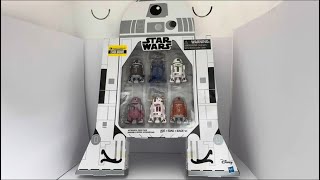 Star Wars Ltd Edition Astromech Droid Six Figure Pack Action