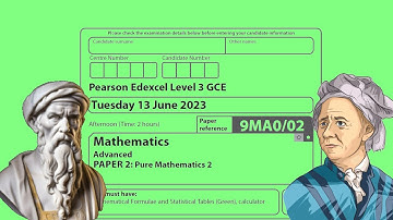 Edexcel A Level Maths (9MA0) : June 2023 Paper 2 (Pure)