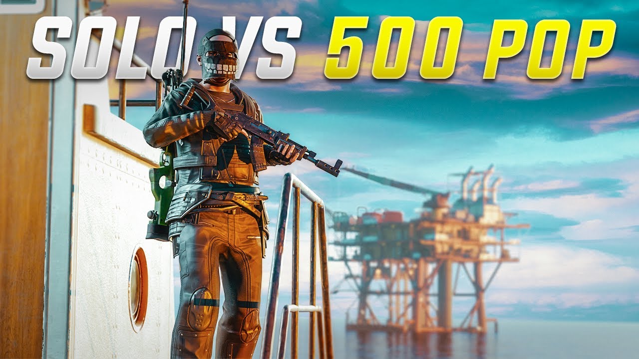 Solo Rust on a 500 Pop Server – Full Wipe Progression - YouTube