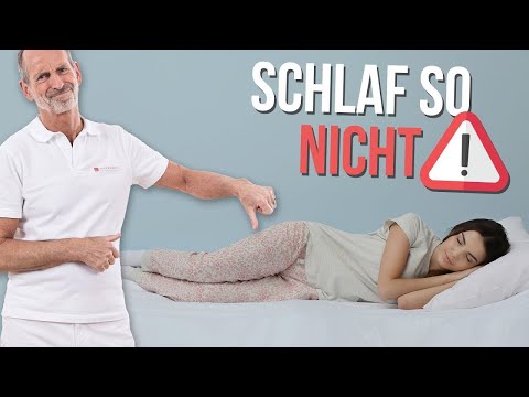 Video: 4 Möglichkeiten, mit Schmerzen im unteren Rücken zu schlafen