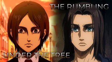 UNDER THE TREE x THE RUMBLING | Mashup of Attack on Titan: The Final Season (Part 2 x Part 3) [AMV]