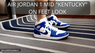 air jordan 1 mid kentucky women's