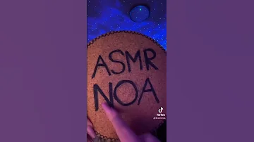 ASMR cork scratching /tapping /tracing