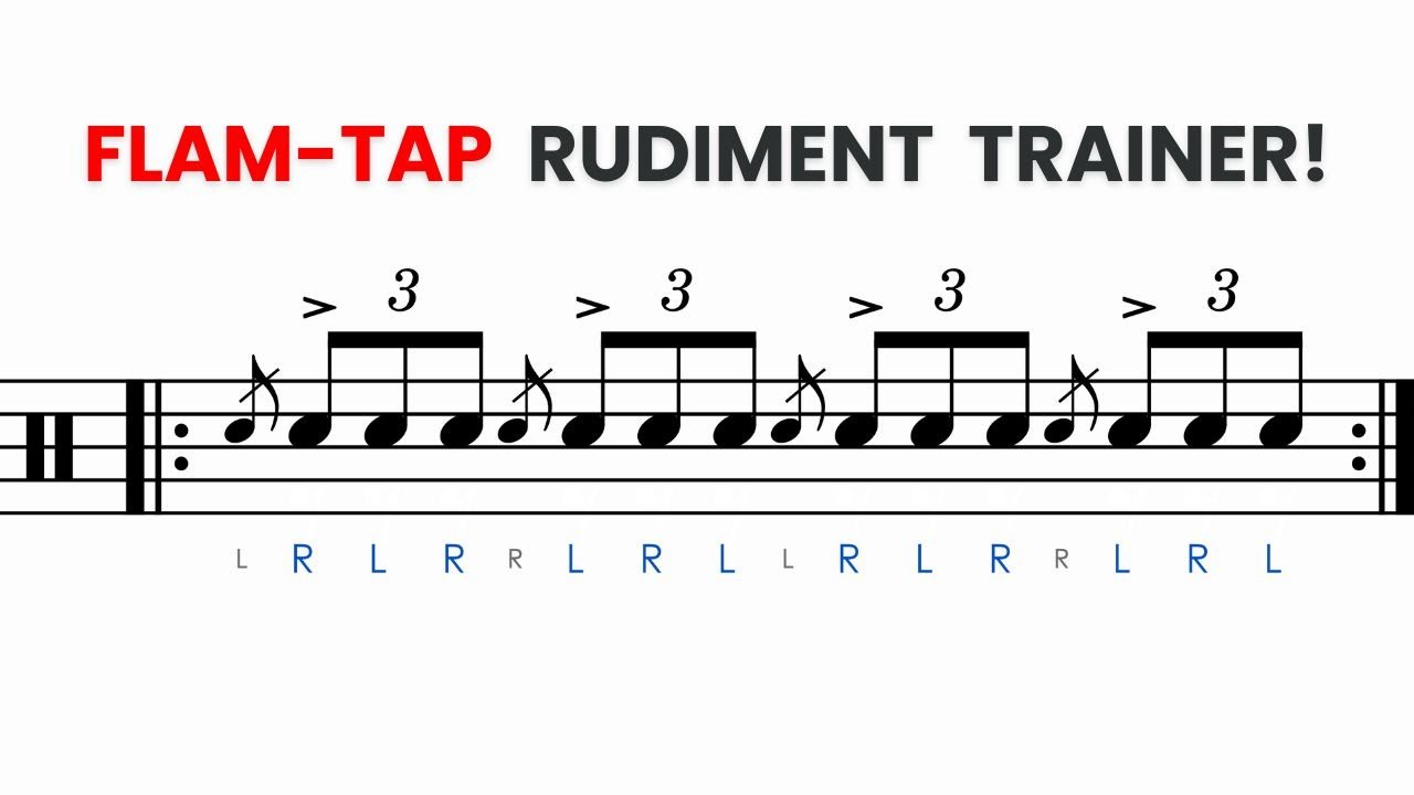Accent Rudiments How to Play Flam Accents (Drum Rudiment & Notation Lesson) 🥁 - YouTube