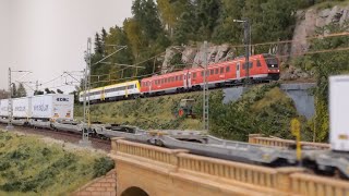 Maifahrten - Fahrbetrieb mit vielen Zügen