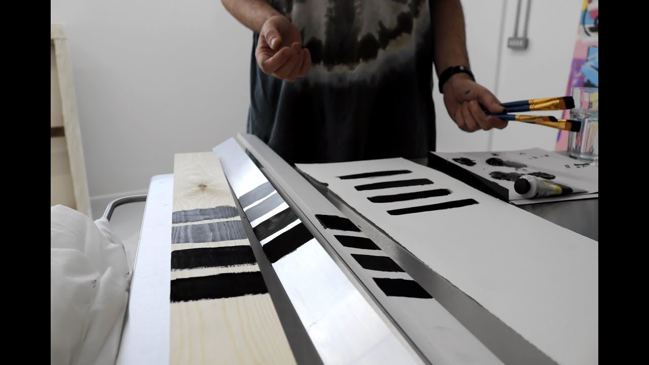 Picking the right black paint light absorbing blacks or craft store