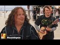Jack Black jams with Jack Gass at Venice Beach (DEEPFAKE)