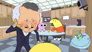 Smiling Friends But Its Just Mr. Boss