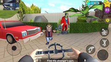 Scary Stranger 3D - New fun video everyday  Walkthrough play games ( Adroid/ios ) part 235