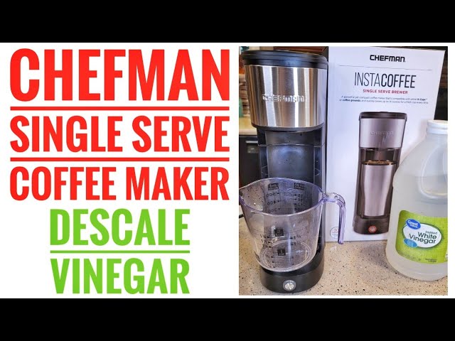 Chefman InstaCoffee Max+ Single-Serve Coffee Maker