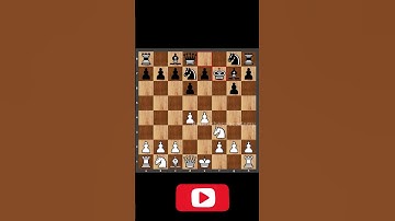 Typical beginner tactics- Exploiting week f7 square #shorts #chess #chessgame