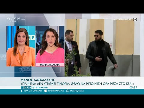 Μάνος Δασκαλάκης: Για