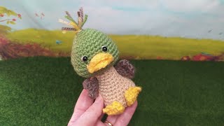 Anatra Amigurumi 🦆 Uncinetto Tutorial 💚 Amigurumi Duck Crochet Tutorial 🦋 Pato Amigurumi Crochet