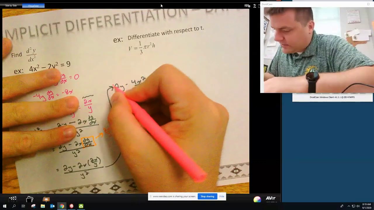 AP Calculus AB/BC - Implicit Differentiation Day 2 - YouTube