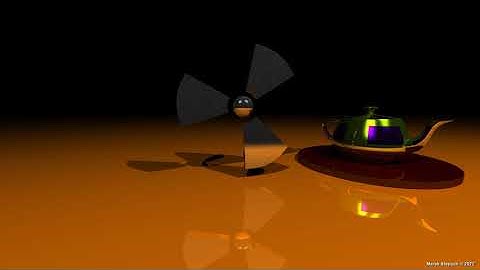 DirectX 12 Ray Tracing Demo - RTX 2060 - Direct access to graphics card memory