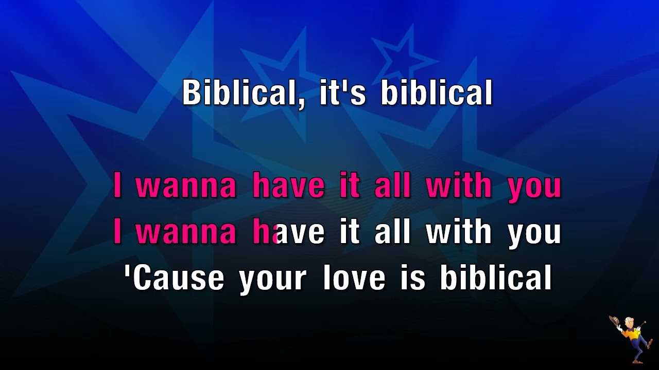 Biblical - Calum Scott (KARAOKE)