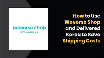 How to Order Weverse Shop and DeliveredKorea | Save Shipping Costs | BTS Official Merch Group Order