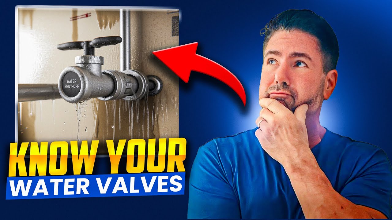 How to Find Your Main Water Shut Off Valve - Locations and Tips - YouTube