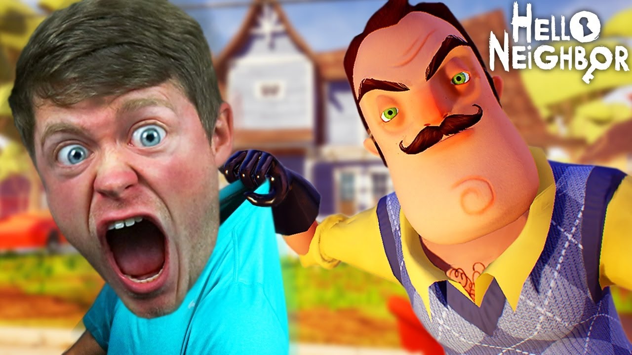 Our Neighbor Kidnapped Us Hello Neighbor Act 1 Ending Youtube