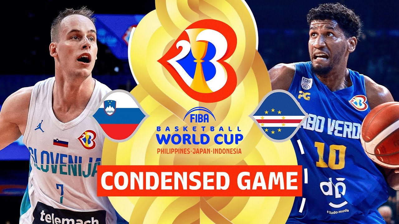 Slovenia 🇸🇮 vs Cape Verde 🇨🇻 Full Game Highlights FIBA Basketball World Cup 2023
