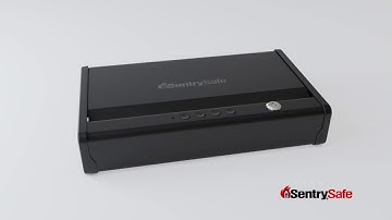 SentrySafe QAP2E Pistol Safe: 360 Degree Overview