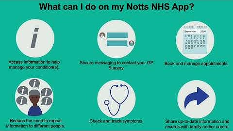 The Notts NHS App - Personal Health and Care Record