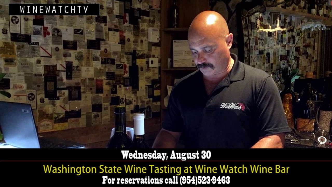 Washington State Wine Tasting at Wine Watch Wine Bar YouTube