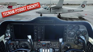 Tecnam Twin P2006T Cockpit Tour