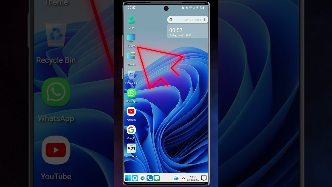 Transforming Android Into Windows 11 With Launcher