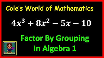 Factor By Grouping - 4 Examples ❖ Algebra 1 ❖ Algebra 2 ❖ Pre-Calculus