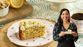 Make this Moist Cake!! Pistachio & Lemon Cake