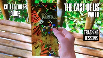 ALL COLLECTIBLES IN TRACKING LESSON | THE LAST OF US PART 2 COLLECTIBLES GUIDE | GAMERS DIGEST