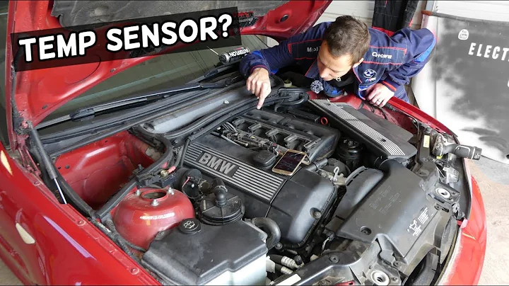 WHERE IS THE COOLANT TEMPERATURE SENSOR LOCATED ON BMW E46 E39 E53 E83 X3 X5 Z3 Z4 E60 E65